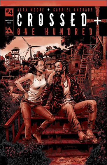 Crossed Plus One Hundred issue 4-G Red Crossed Cover 1:3