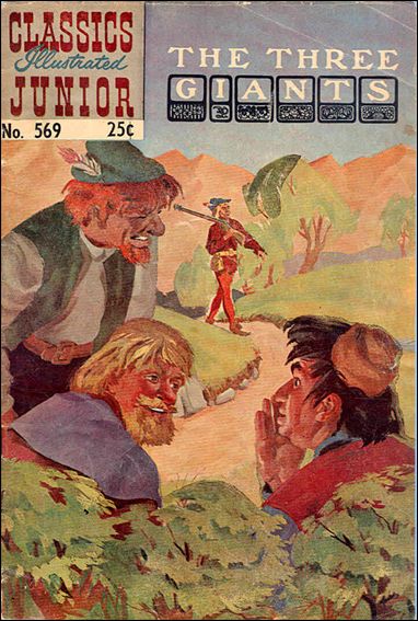 Classics Illustrated Junior issue 569-D HRN 576