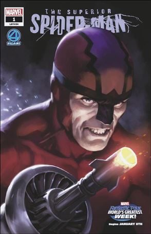 Superior Spider-Man (2019) issue 1-B Marko Djurdjevic Fantastic Four Villains Cover
