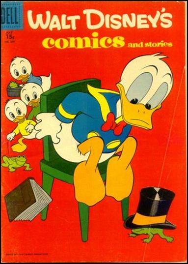 Walt Disney's Comics and Stories (1940) issue 200-B 15 Cent Price Cover