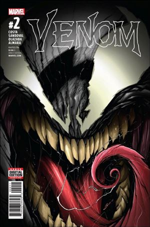 Venom (2017) issue 2 Gerardo Sandoval Cover