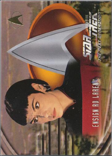Star Trek: The Next Generation - The Episode Collection Season Five (Base Set) card 524 Ensign Ro Laren