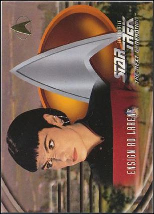 Star Trek: The Next Generation - The Episode Collection Season Five (Base Set) card 524 Ensign Ro Laren
