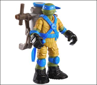 Teenage Mutant Ninja Turtles (2012) figure 14-B Ooze Launchin' Leo (Loose)