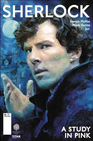 Sherlock: A Study in Pink issue 5-C Mark Wheatley Cover