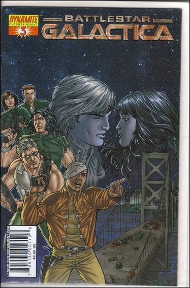 Classic Battlestar Galactica issue 3-B Carlos Rafael Standard Cover