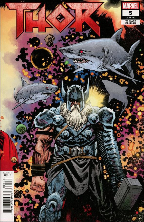 Thor (2018) issue 5-E James Harren Connecting Hammer Cover