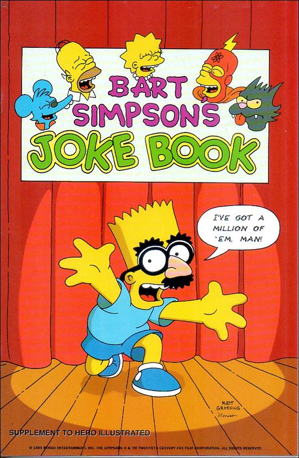 Bart Simpson's Joke Book issue 1 Hero Illustrated Special