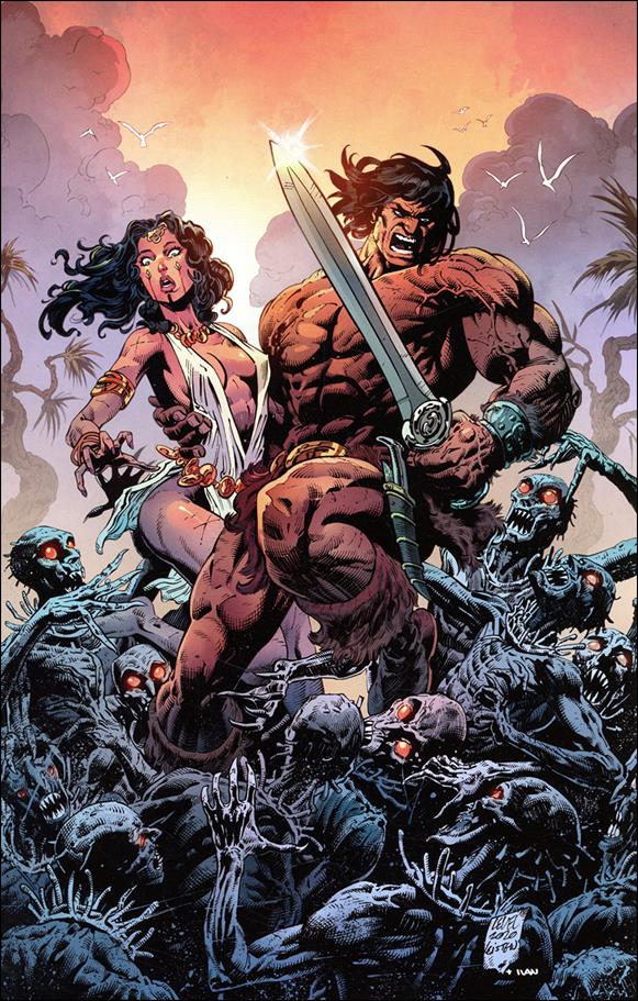 Cimmerian: Iron Shadows in the Moon issue 1-F Brian Level 1:10 Virgin Cover
