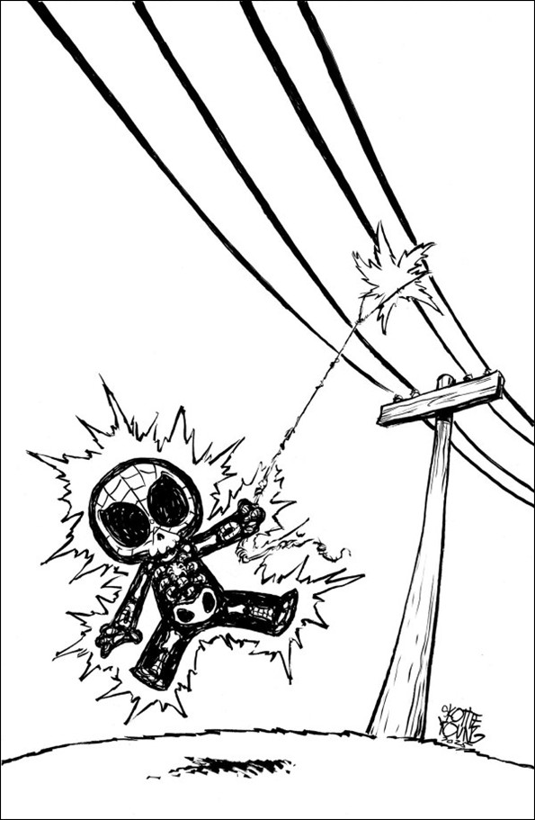 Amazing Spider-Man (2022) issue 69-F Skottie Young B&W Virgin 1:100 Cover