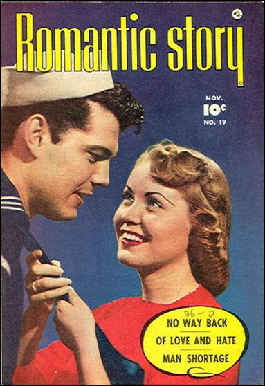Romantic Story issue 19 Photo Cover