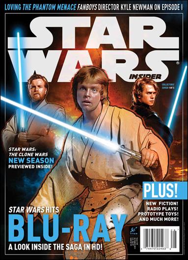Star Wars Insider issue 128 Luke, Obi-Wan, Anakin Newsstand Cover