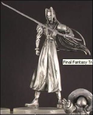 Final Fantasy Trading Arts (Series 1) figure 2-B Sephiroth (Mettalic)
