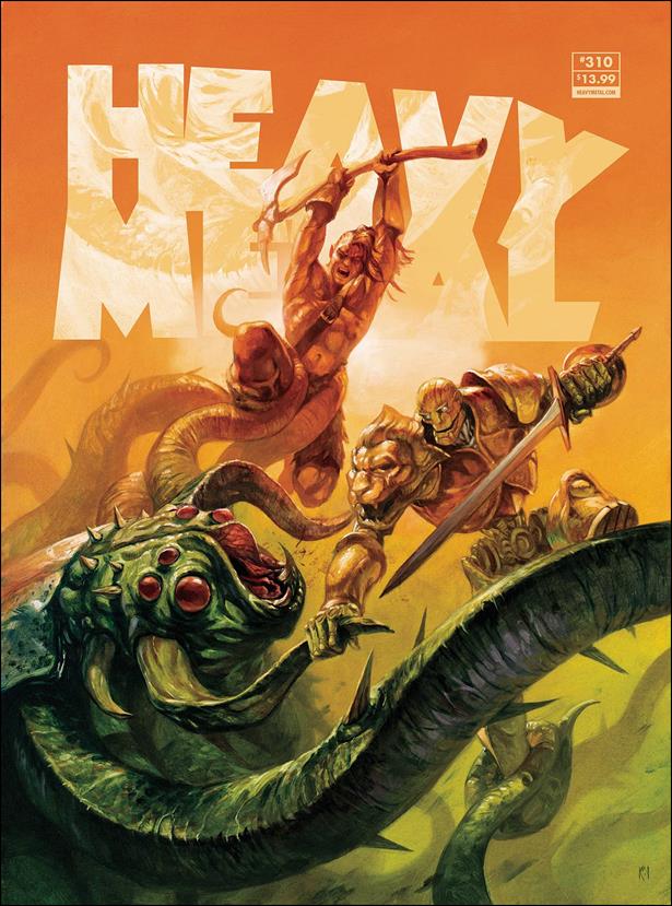 Heavy Metal issue 310 Carpenter Cover