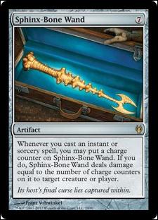 Magic the Gathering: Duel Decks: Izzet vs. Golgari (Base Set) card 29 Sphinx-Bone Wand