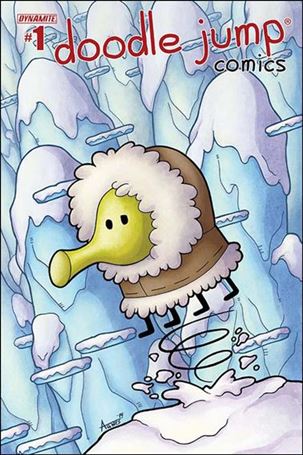Doodle Jump issue 1-E Agnes Garbowska Cover