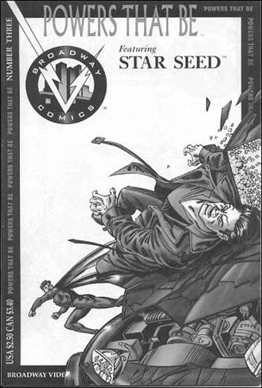 Powers That Be issue 3-B Black & White Preview Edition
