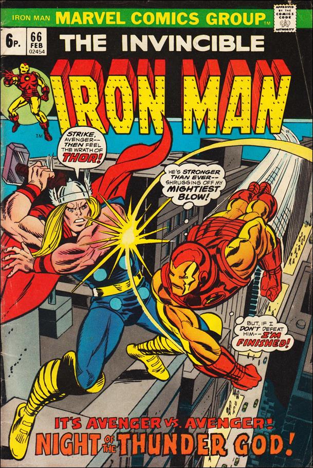 Iron Man (1968) issue 66-B UK Price Cover