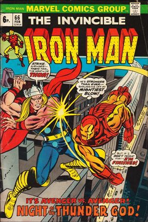 Iron Man (1968) issue 66-B UK Price Cover