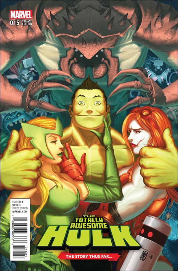 Totally Awesome Hulk issue 15-B Giuseppe Camuncoli The Story Thus Far... Cover