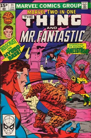 Marvel Two-in-One (1974) issue 71-B UK Price Cover