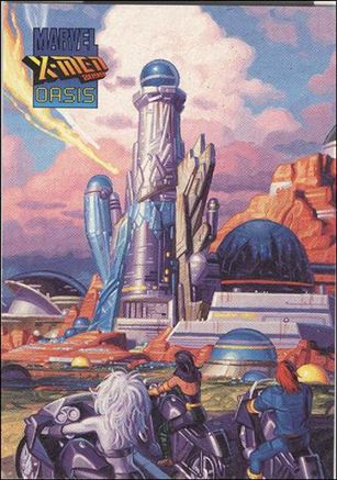 X-Men 2099: Oasis (Base Set) card 26 The city that never was