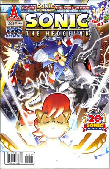 Sonic the Hedgehog (1993) issue 230 Ben Bates Cover
