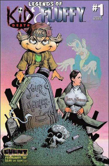 Legends of Kid Death & Fluffy issue 1-D John Cebollero Cover