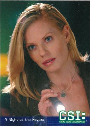 CSI: Crime Scene Investigation - Series Two (Base Set) card 20 A Night at the Movies