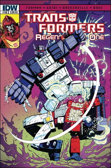 Transformers: Regeneration One issue 98-C Geoff Senior 1:10 Cover