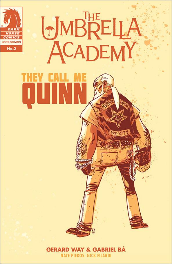 Umbrella Academy: Hotel Oblivion issue 2-B Gabriel Ba "Quinn" Cover