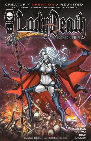 Lady Death: Extinction Express (2016) issue 1-B Paolo Pantalena Standard Cover