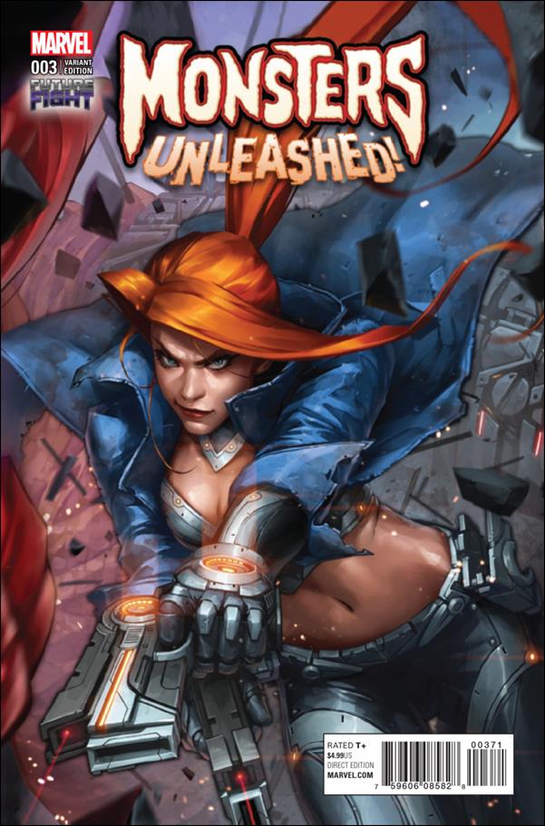 Monsters Unleashed (2017/03) issue 3-G Jee-Hyung Lee Future Fight Cover