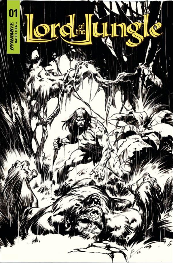 Lord of the Jungle (2022) issue 1-H Roberto De La Torre 1:10 B&W Cover