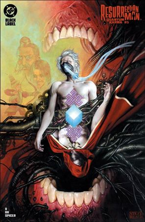 Resurrection Man: Quantum Karma issue 5.00-B Steve Beach Cardstock Cover
