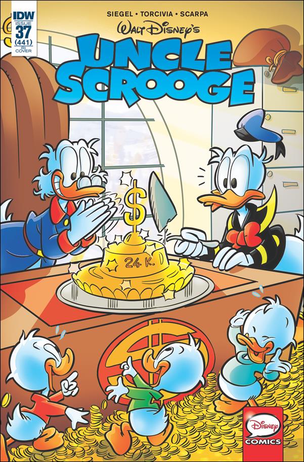 Uncle Scrooge (2015) issue 37-C Andrea Freccero 1:10 Cover