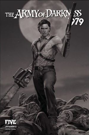 Army of Darkness 1979 issue 5-J Jung-Geun Yoon 1:20 Black & White Cover