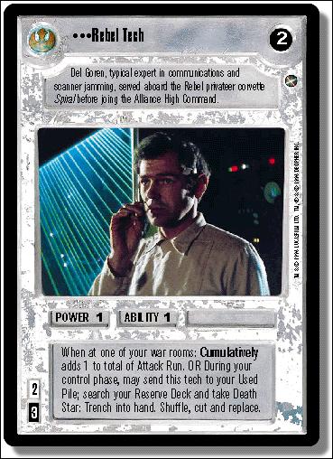 Star Wars: A New Hope Limited (Base Set) card 103 Rebel Tech
