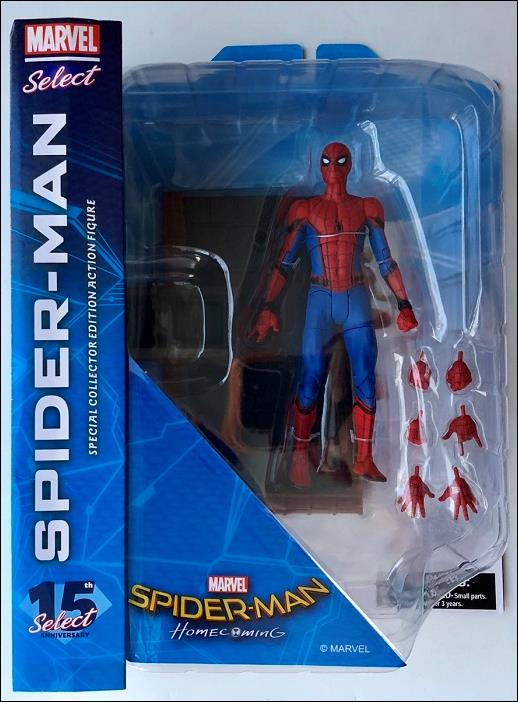 Marvel Select figure 121 Spider-Man Homecoming 