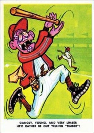 Baseball Weird-Ohs (Base Set) card 28 Billy Bat Boy