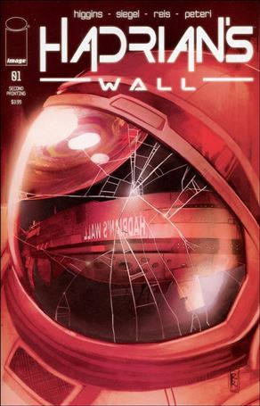 Hadrian's Wall issue 1-B 2nd Print Rod Reis Cover