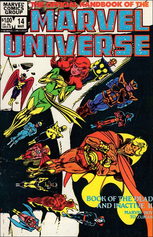 Official Handbook of the Marvel Universe (1983) 14-A by Marvel