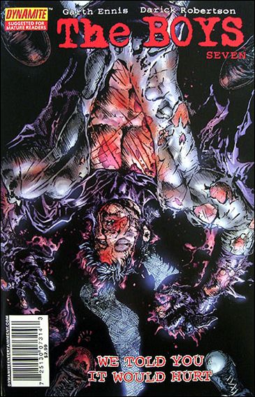 Boys issue 7-B 1:4 Tek-Knight Cover