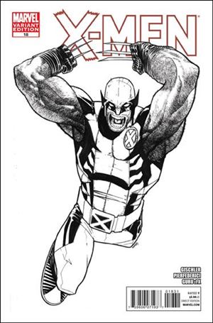 X-Men (2010) issue 18-C Humberto Ramos 1:52 Sketch 