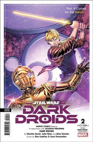 Star Wars: Dark Droids issue 2-G Ken Lashley (2nd Printing) Cover