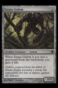 Magic the Gathering: Rise of the Eldrazi (Base Set) card 217 Enatu Golem