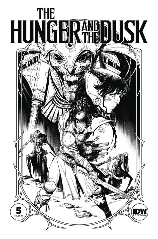 Hunger and the Dusk issue 5-E Christian Wildgoose 1:25 B&W Cover