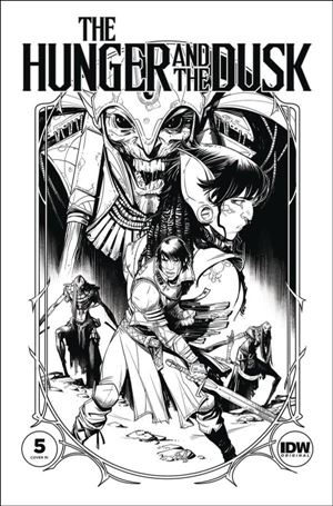 Hunger and the Dusk issue 5-E Christian Wildgoose 1:25 B&W Cover