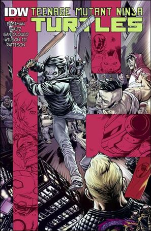 Teenage Mutant Ninja Turtles (2011) issue 45-F Mateus Santolouco Cover (2nd Printing)