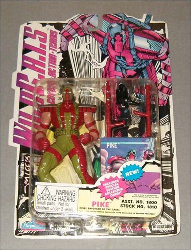 Jim Lee's WildC.A.T.s figure 1810 Pike (Chief Enforcer of the Cabal)
